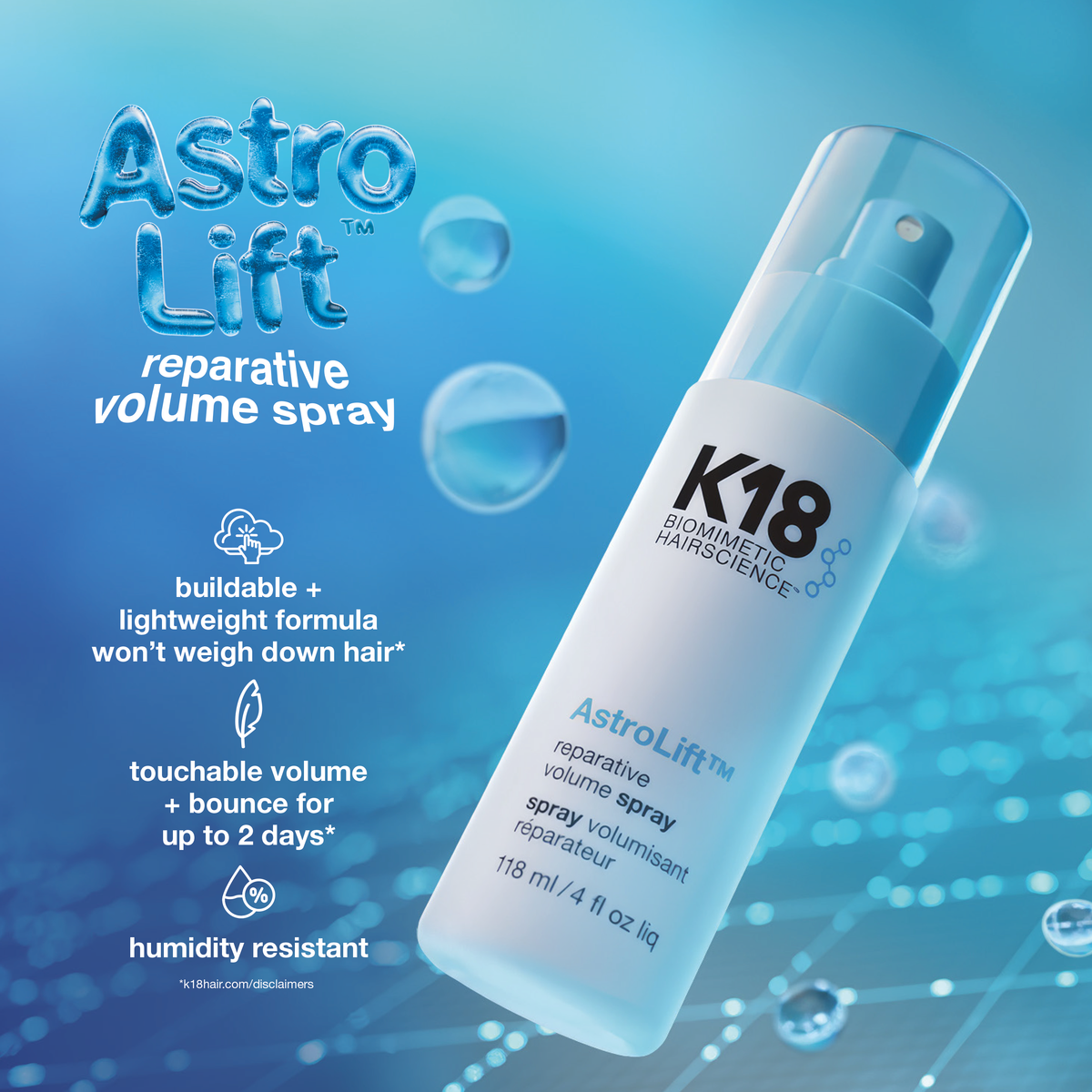K18 Astrolift 118ml