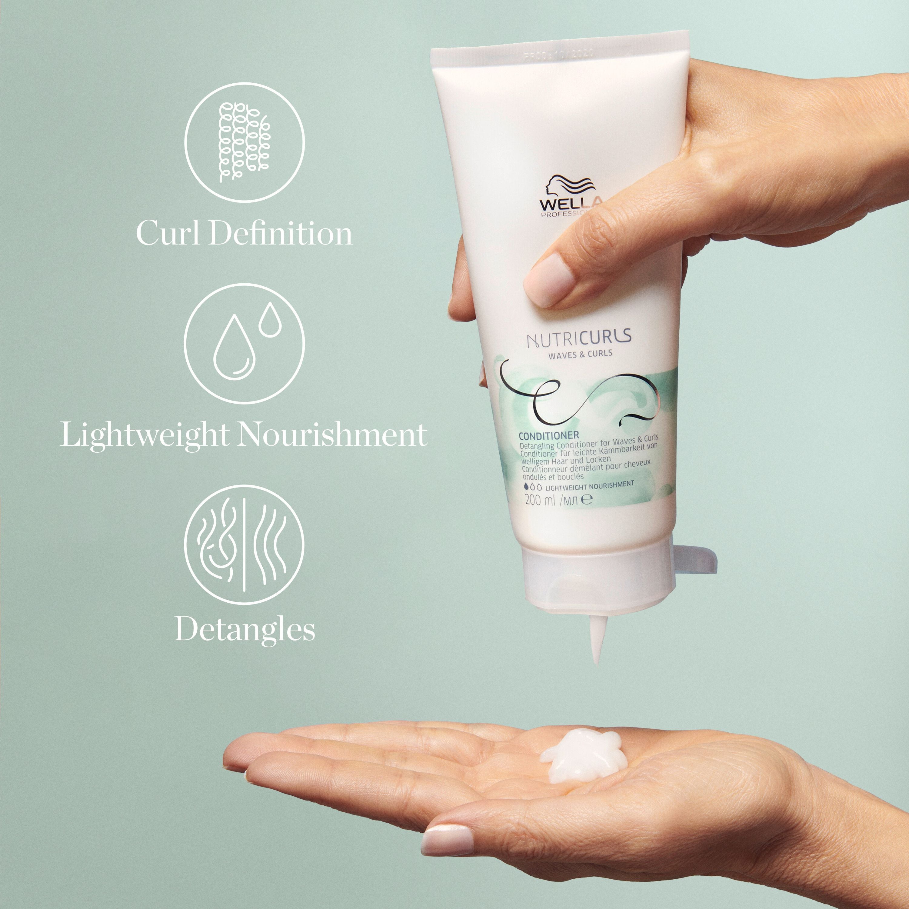 Nutricurls Detangling Conditioner 200ml