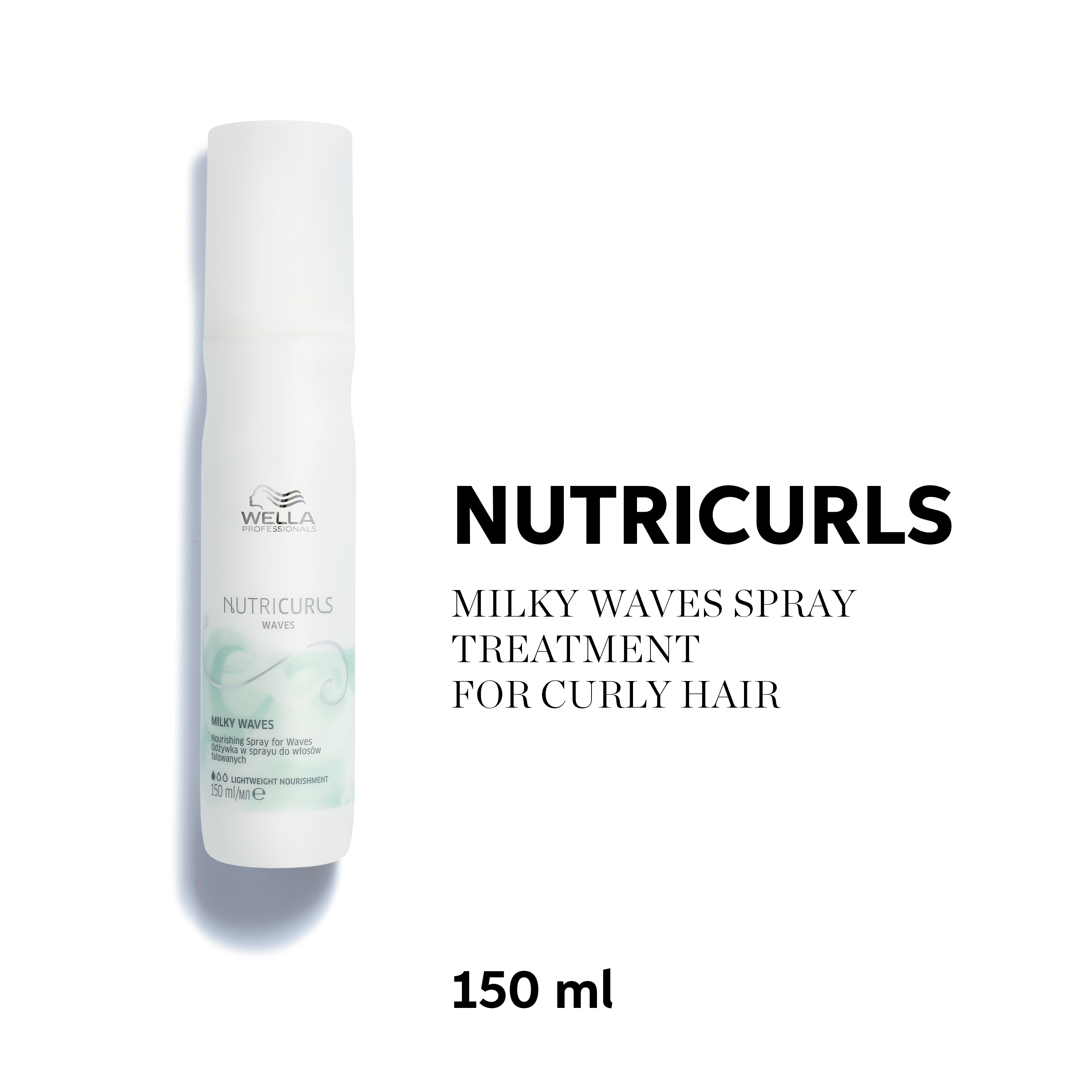Nutricurls Milky Waves Leave in Nourishing Spray 150ml