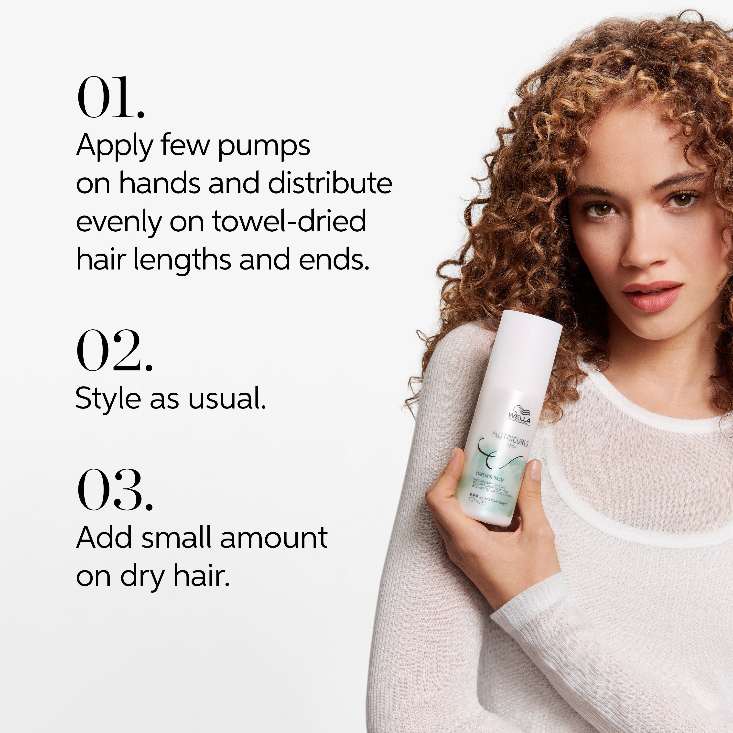 Nutricurls Curlixir Defining Balm for Curls 150ml