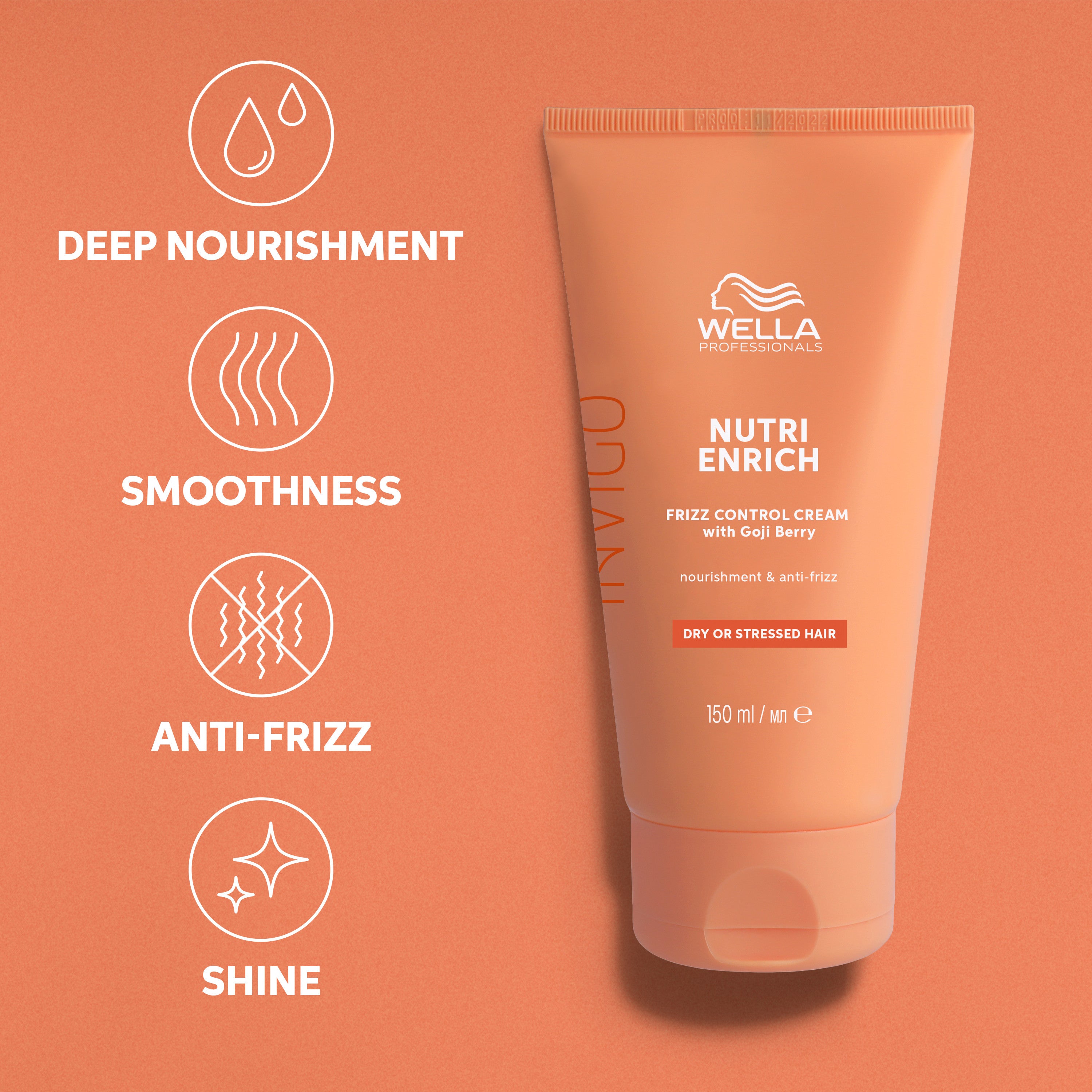 Invigo Nutri-Enrich Frizz Control Cream 150ml