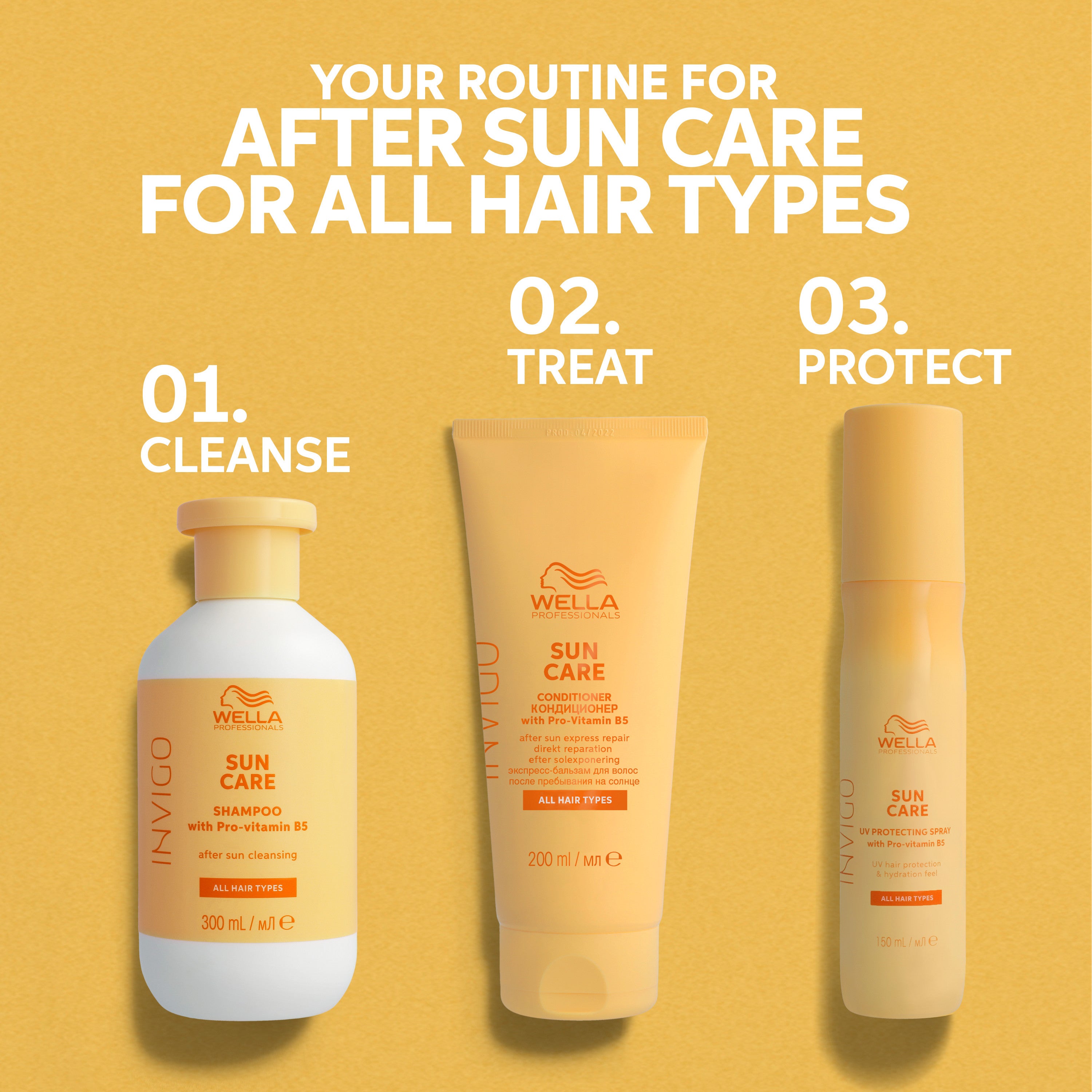 Invigo Sun Care After Sun Cleansing Shampoo 300ml