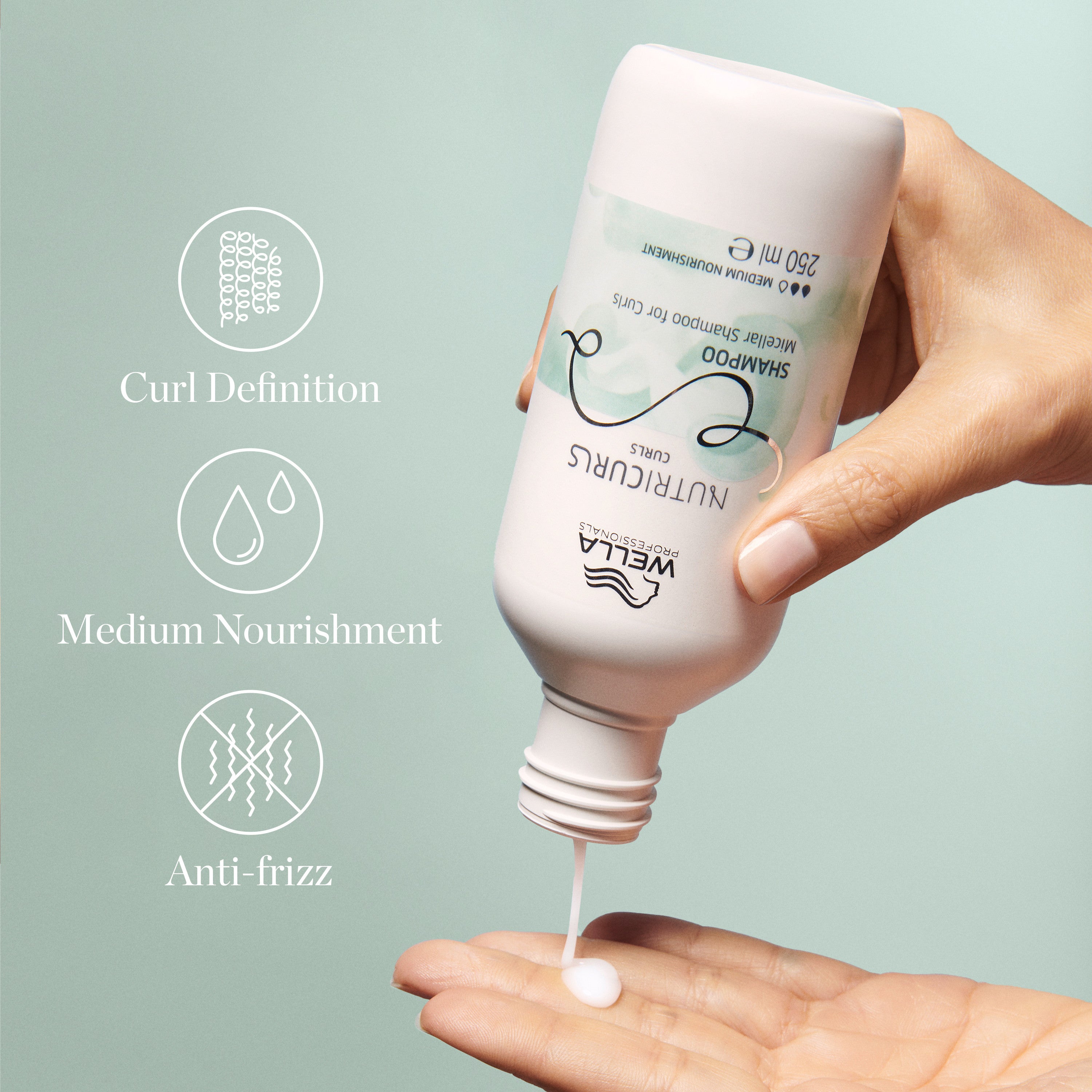 Nutricurls Micellar Shampoo for Curls 250ml