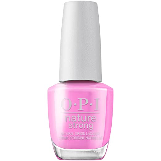 Nature Strong Nail Lacquer - Emflowered, Pink 15ml