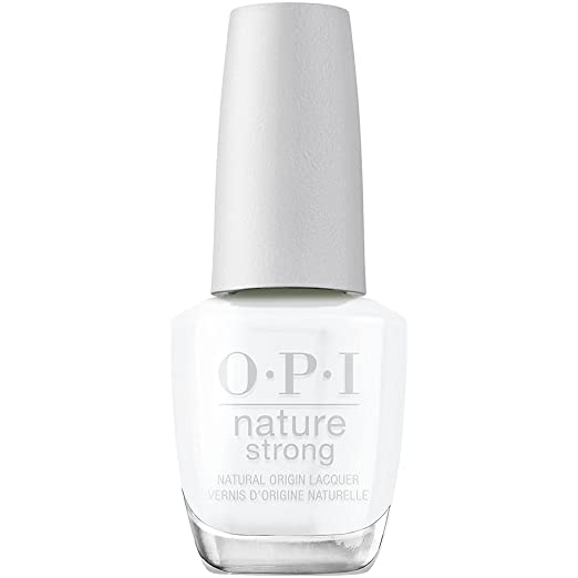 Nature Strong Nail Lacquer - Strong As Shell, White 15ml