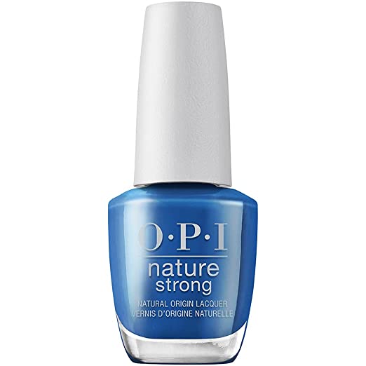 Nature Strong Nail Lacquer - Shore is Something!, Blue 15ml