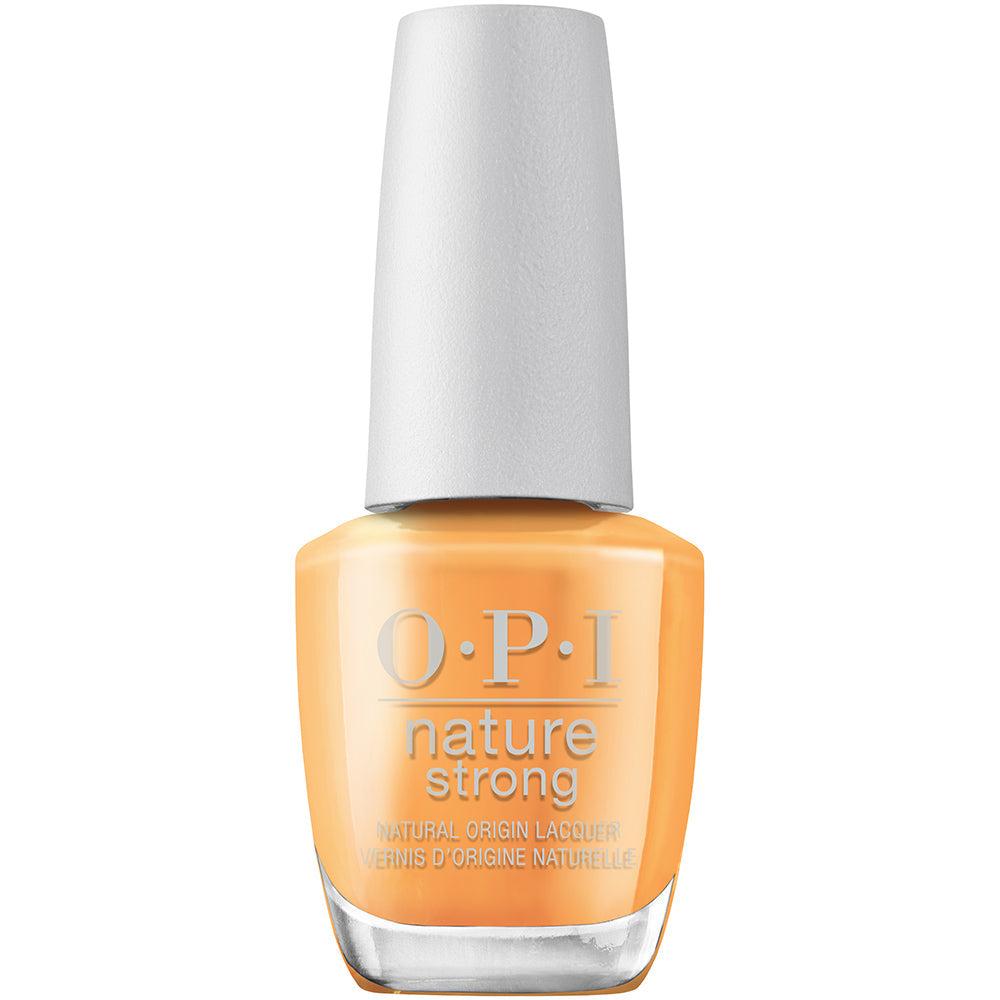 Nature Strong Nail Lacquer - Bee the Change, Orange 15ml