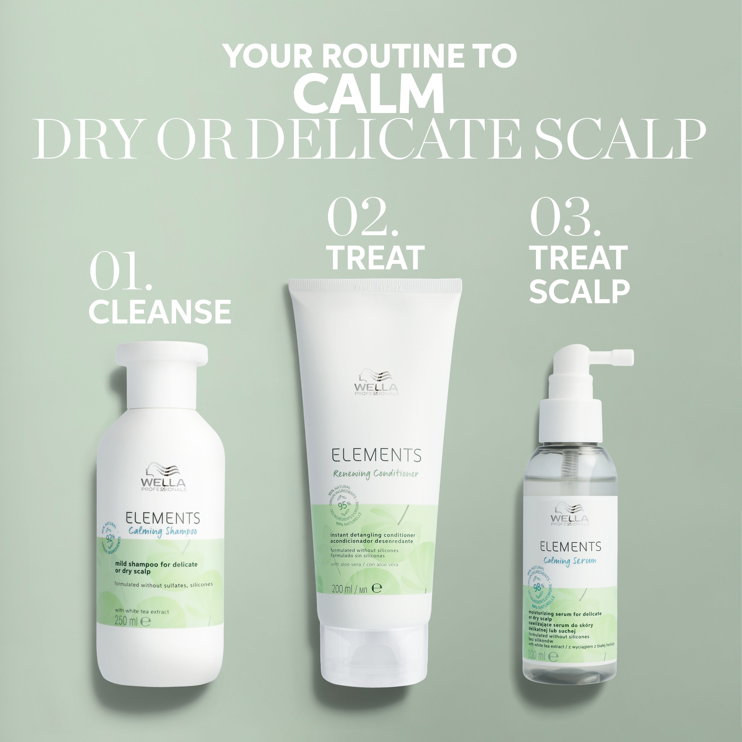 Elements Calming Shampoo 150ml