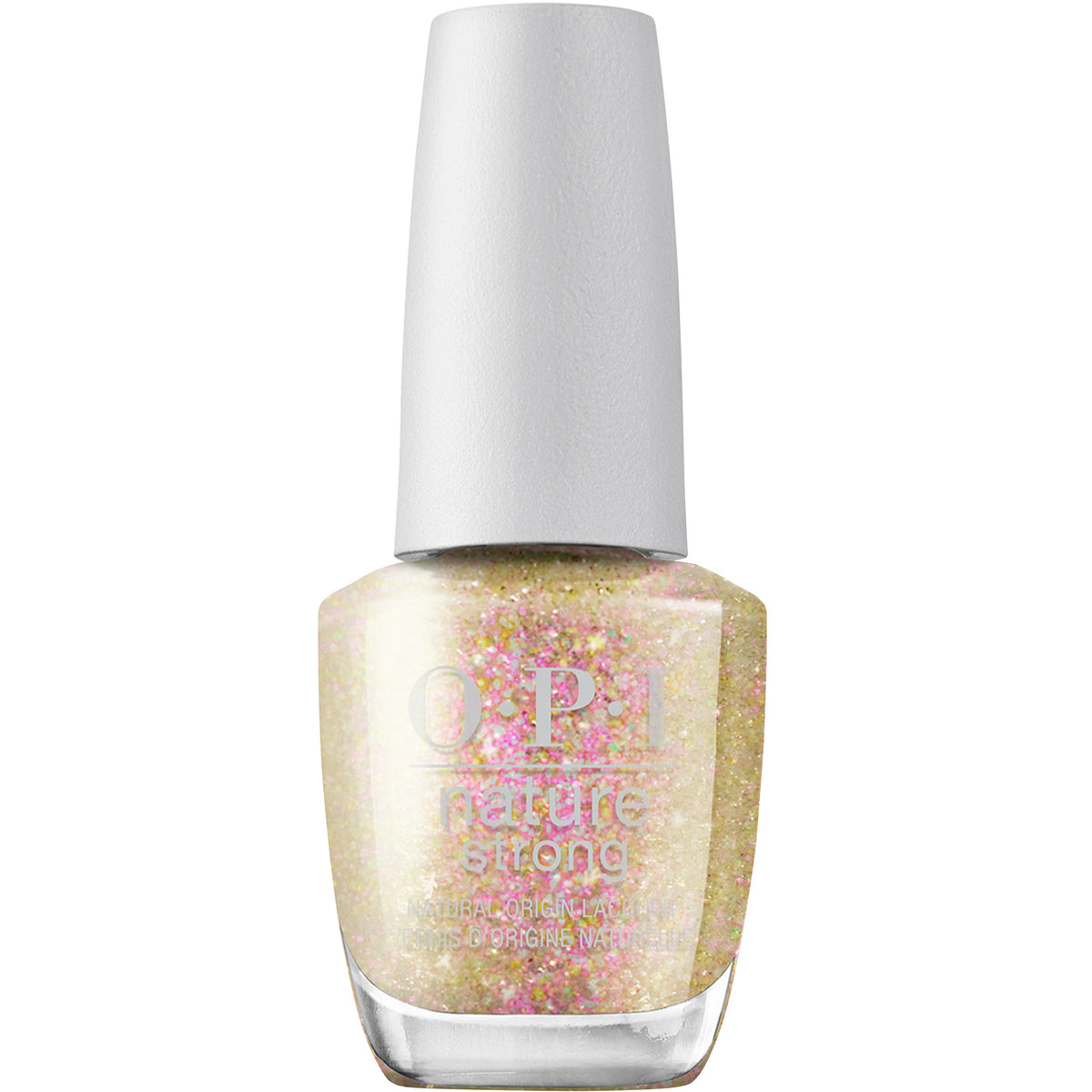 Nature Strong Nail Lacquer - Mind-full of Glitter, Glitter 15ml