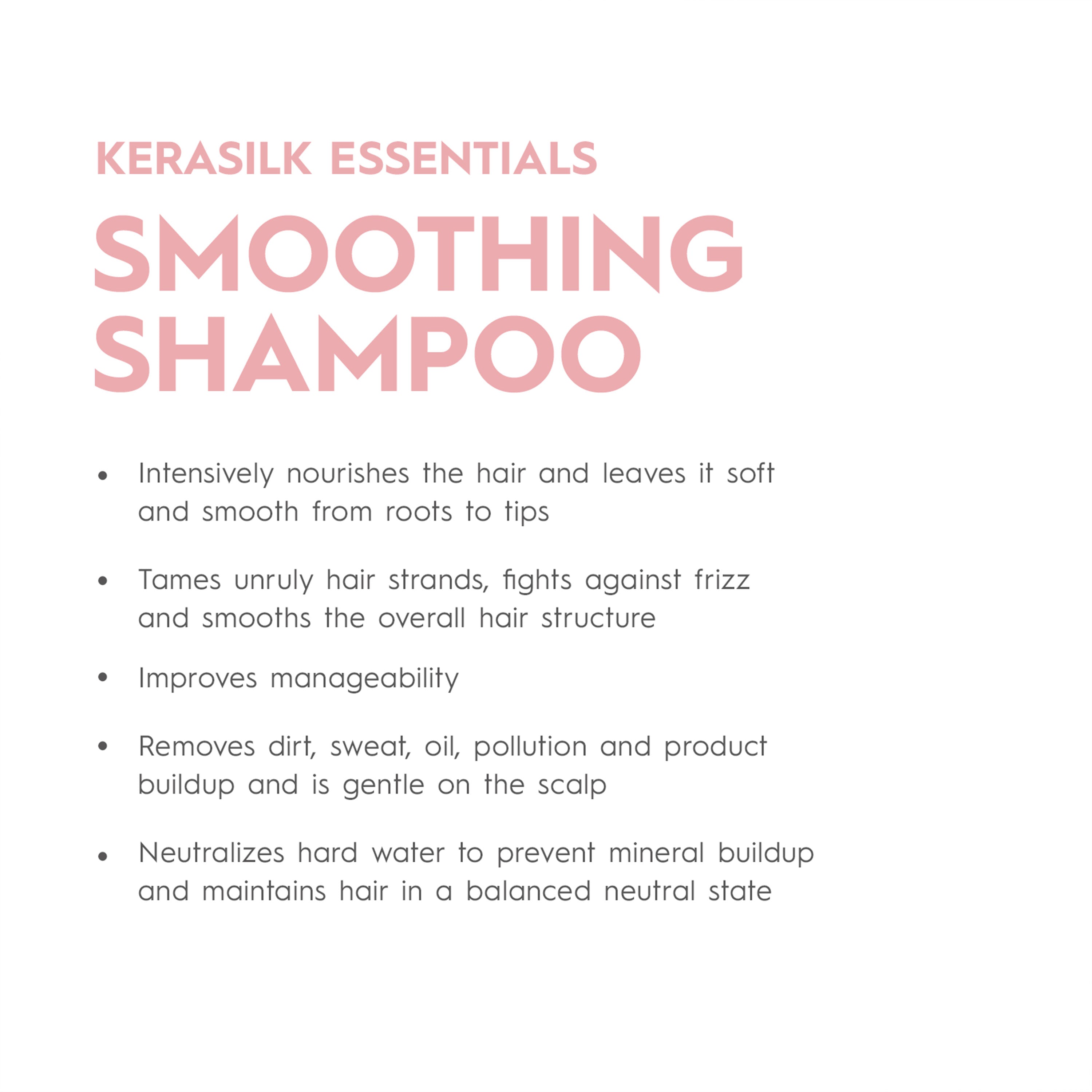 Essentials Smoothing Shampoo 250ml