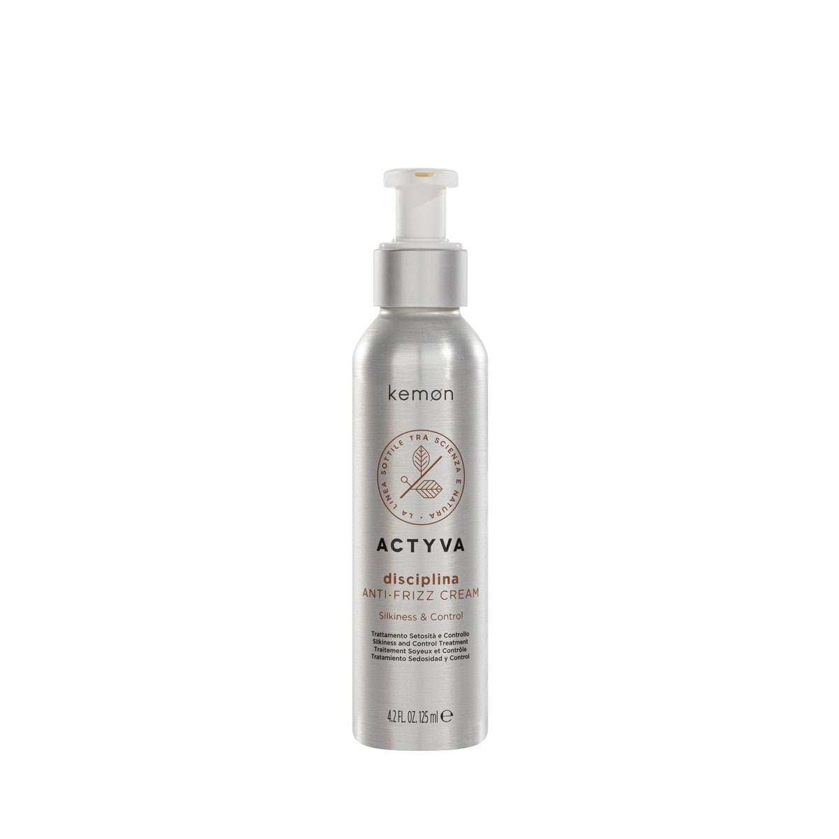 Actyva Disciplina Anti-Frizz SN Velian 125ml - for Frizzy & Curly Hair