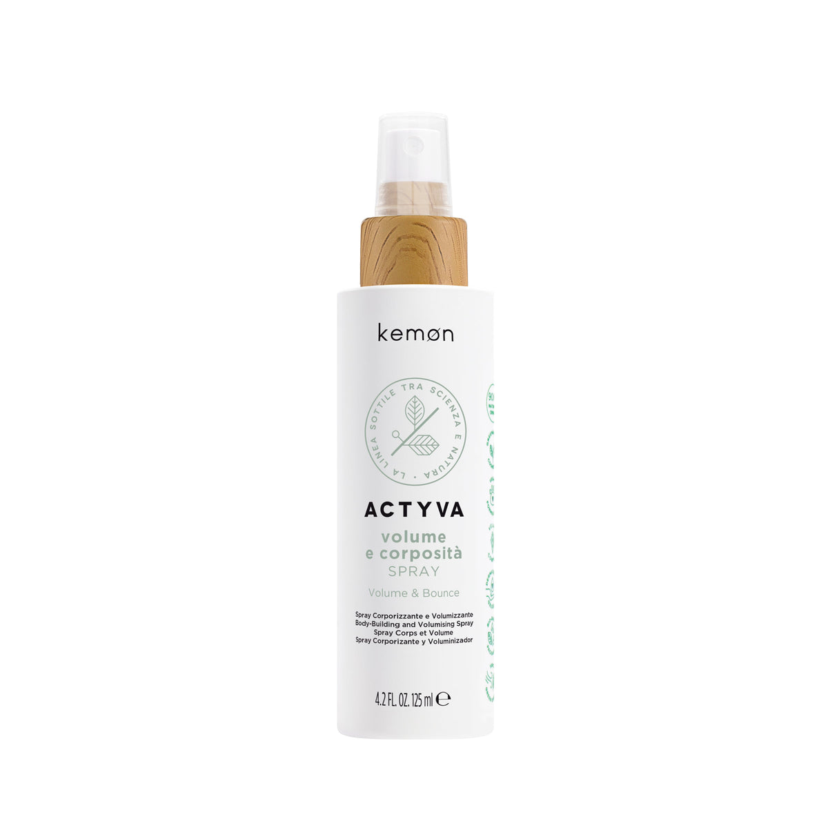 Actyva Volume e Corposita Bodifying Spray SN Velian 125ml - for Thin Hair