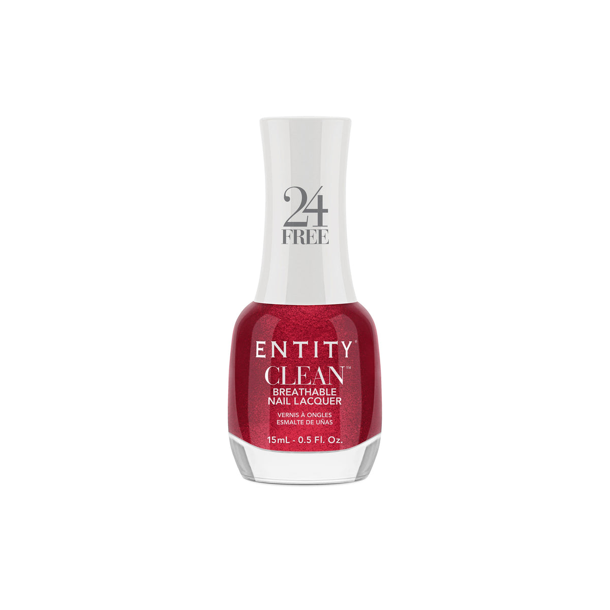 Clean Breathable Nail Lacquer - Ruby Revelation 15ml