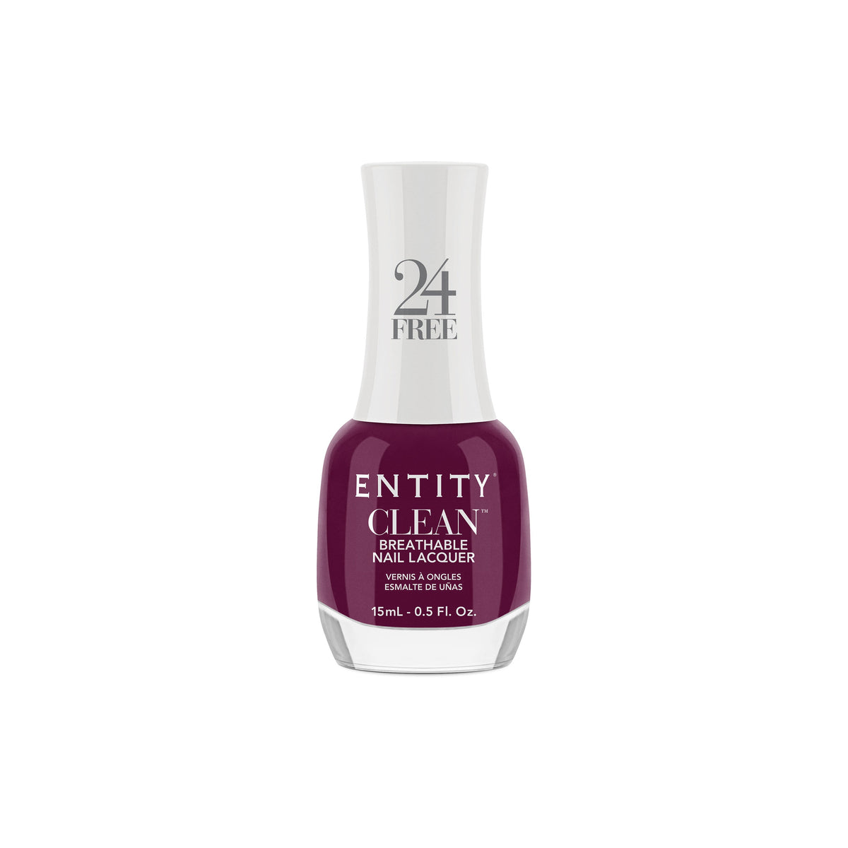 Clean Breathable Nail Lacquer - March To My Own Plum 15ml