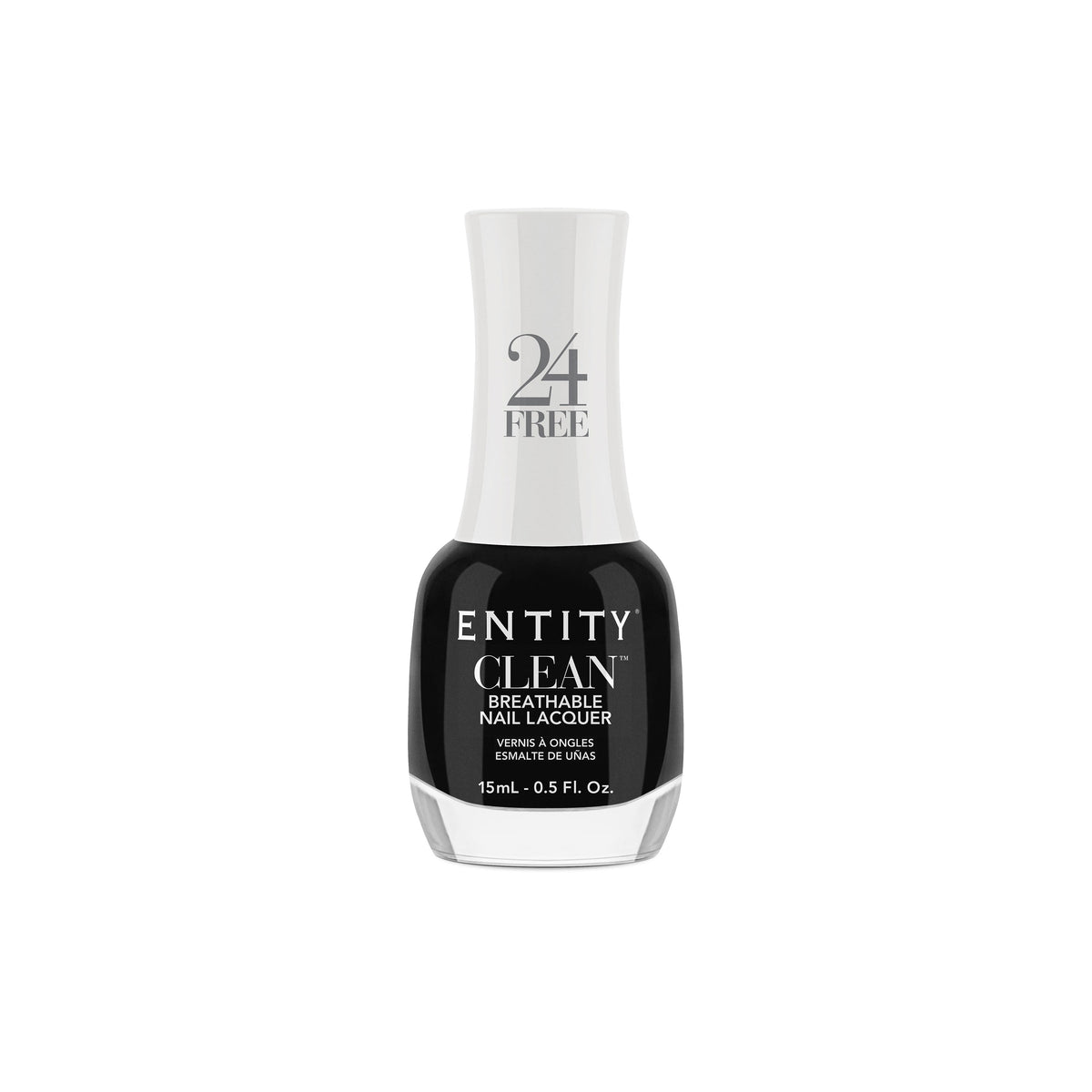 Clean Breathable Nail Lacquer - Black Silk 15ml