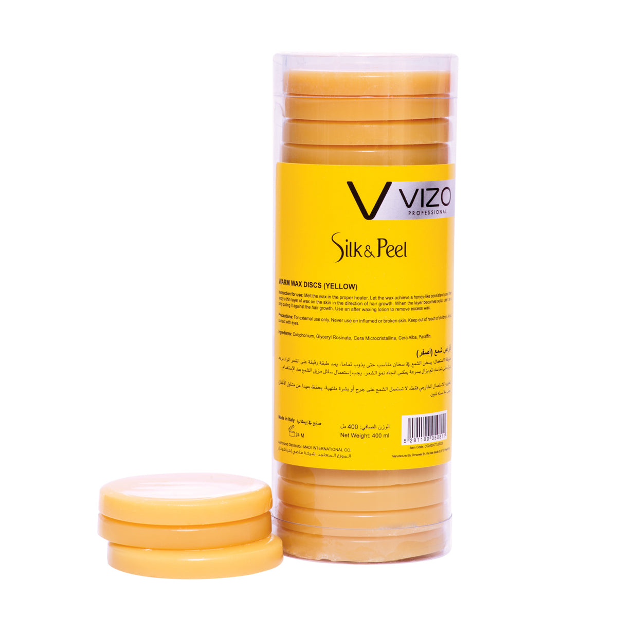 Silk & Peel Yellow Warm Wax Discs 400ml