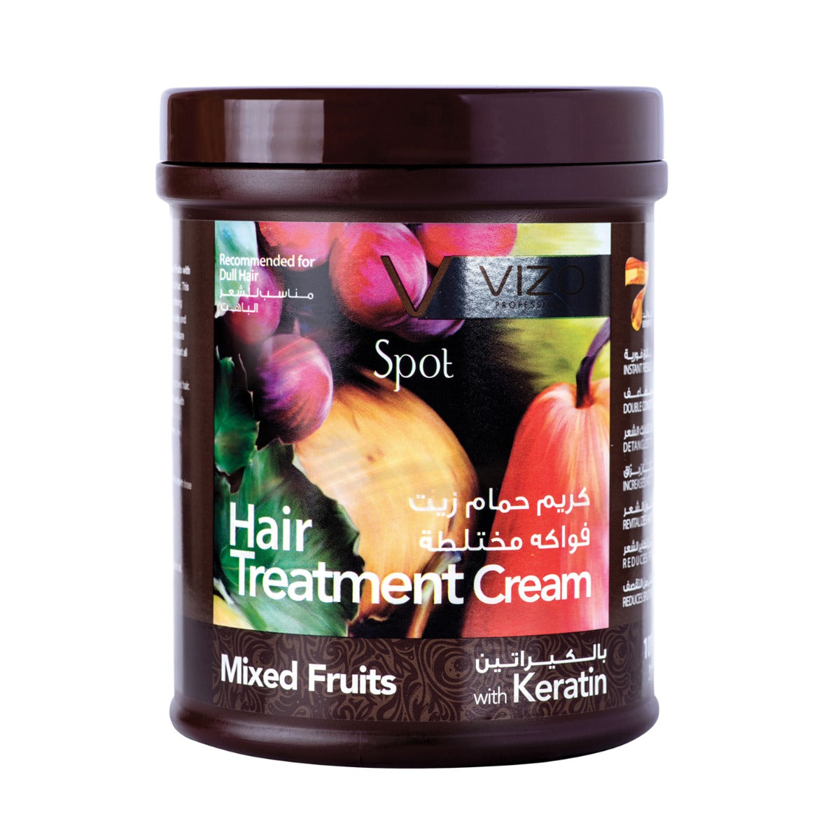 Hair Treatment Cream - Mixed Fruits With Keratin 1000ml
