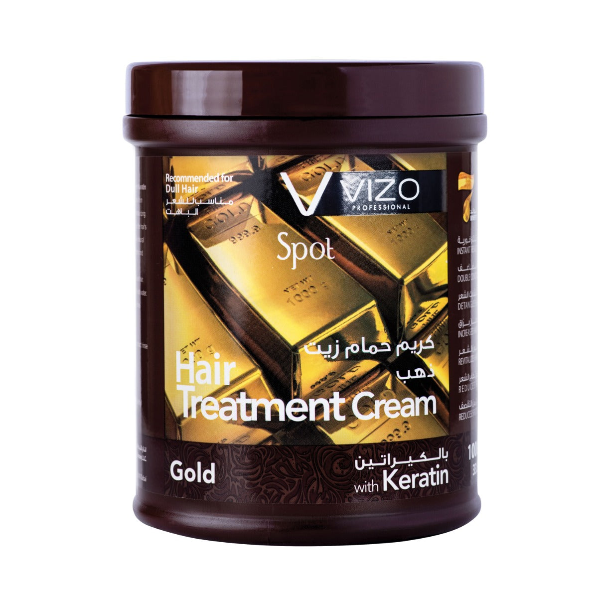 Hair Treatment Cream - Gold With Keratin 1000ml