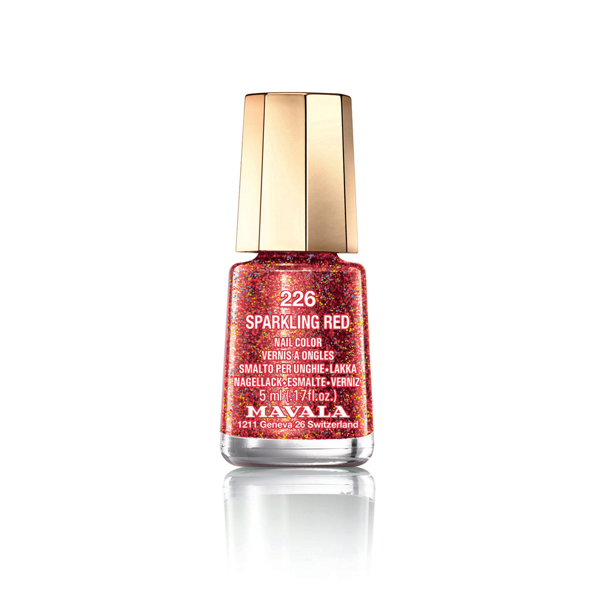 Nail Polish - Sparkling Red 5ml