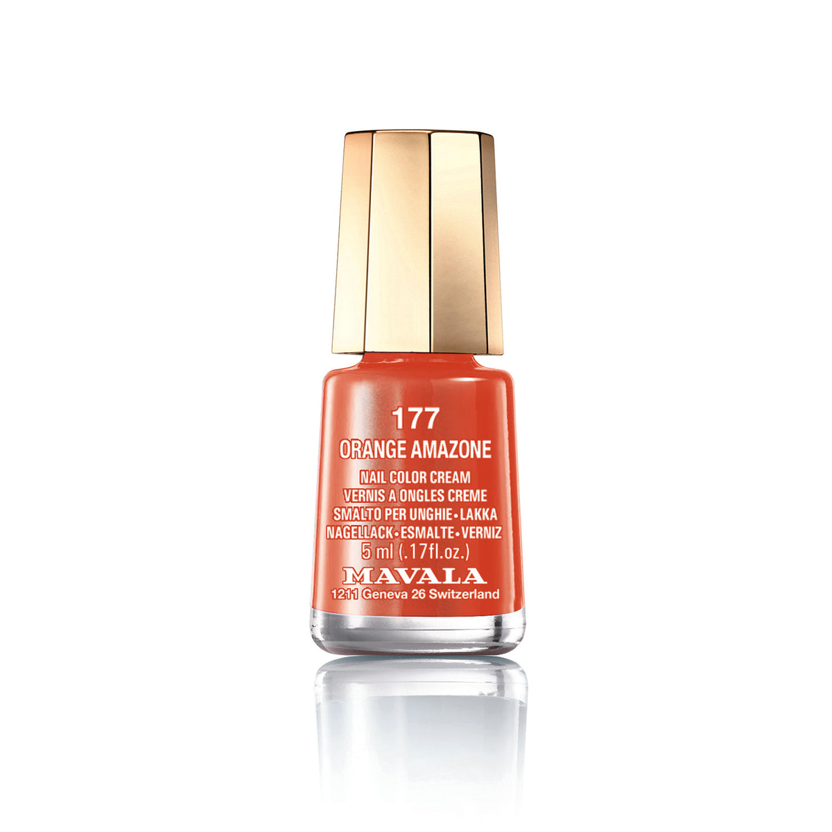 Nail Polish - Orange Amazone 5ml