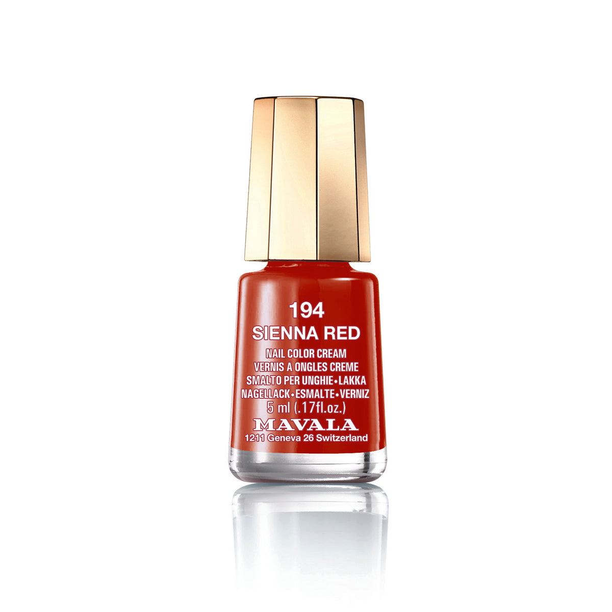 Nail Polish - Sienna Red 5ml
