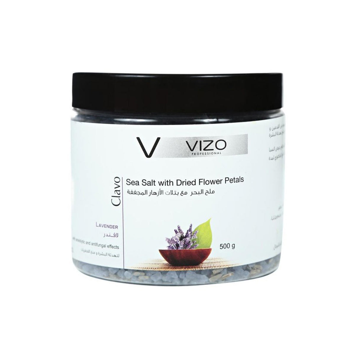 Clavo Sea Salt Lavender 500g