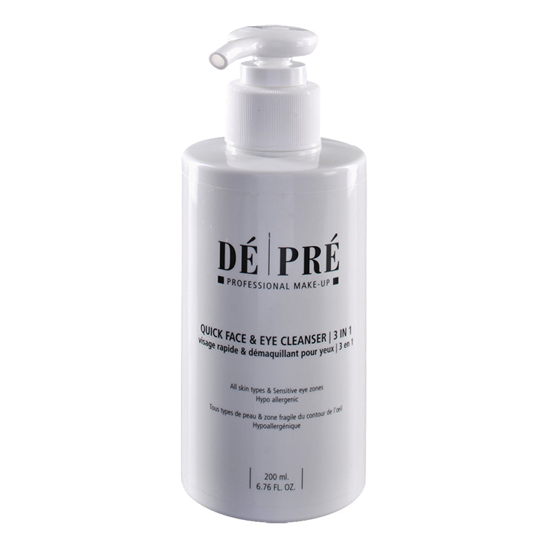 De & Pre Quick Face & Eye Cleanser (3 In 1) 200ml